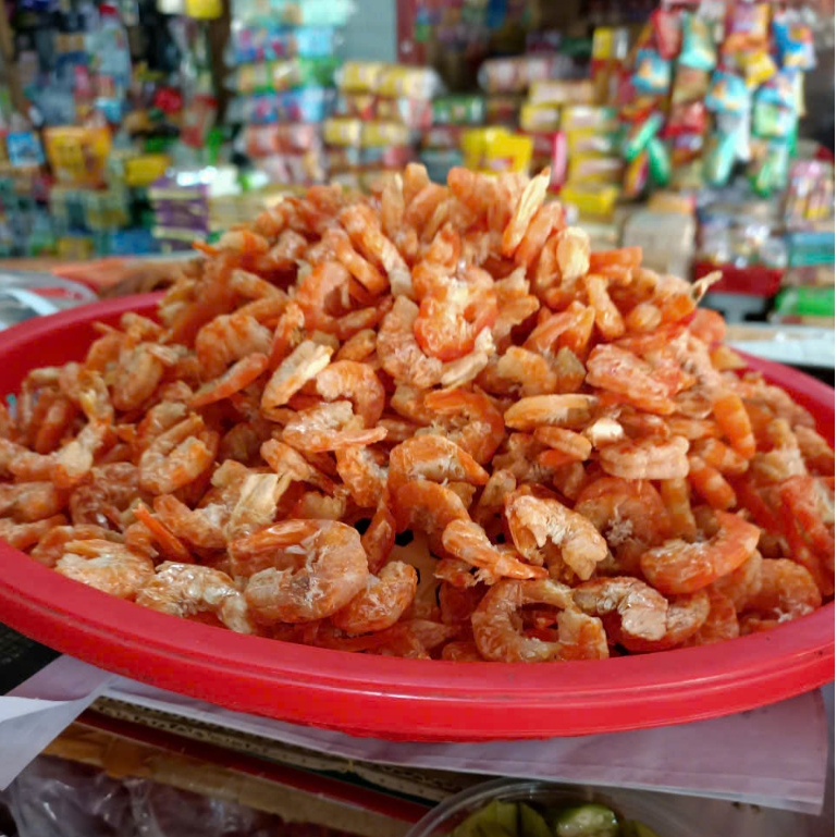 Tôm Khô Size Lớn 500g – Nguyên Con, Vị Đậm, Gói Hút Chân Không
