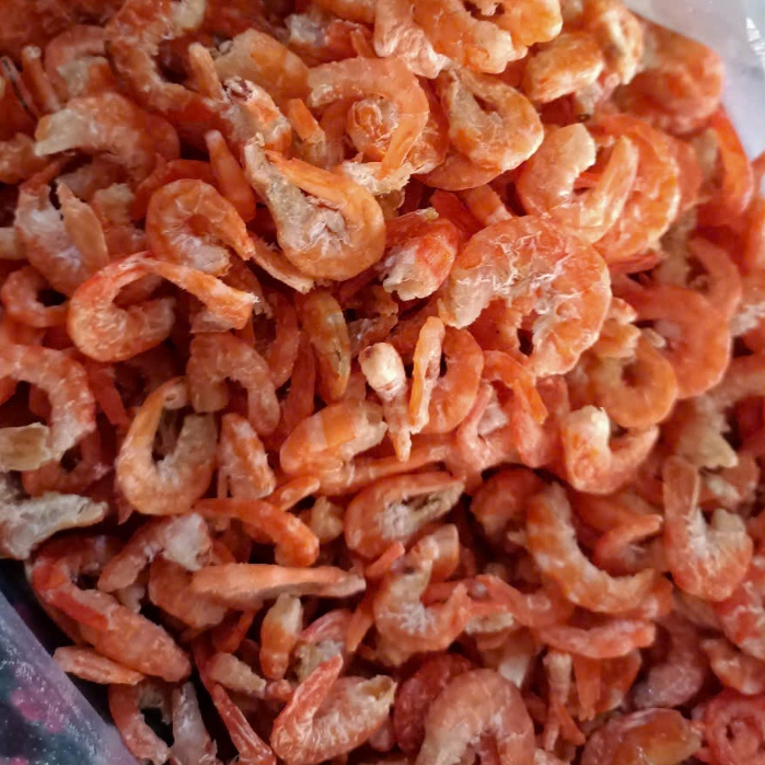 Tôm Khô Loại Vừa – Gói 500g Tiện Dùng, Dễ Bảo Quản