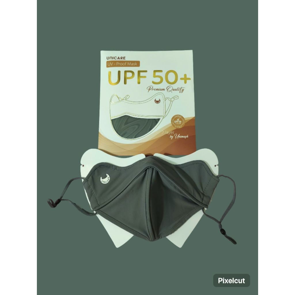 (Set1/5c)Khẩu Trang Chống Nắng Unicare 🌞 UPF50+-UV Proofmask- 5 màu