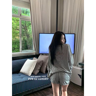 QCL1 5791 Áo thun dài tay kitty thêu phối lưới mới về xinh đỉnh(Freesz)