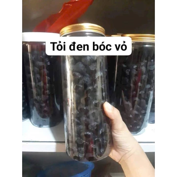 1Kg Tỏi đen cô đơn(tỏi 1 nhánh đã bóc vỏ) lên men tự nhiên,hàng thơm dẻo