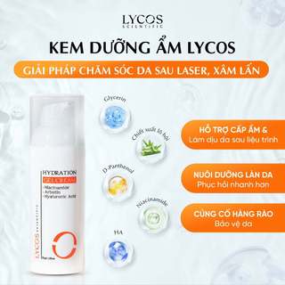 Combo Tạm Biệt Mụn Lycos – Peel Da AHA BHA + Gel Chấm Mụn 10g + Kem Dưỡng Cấp Ẩm 30g