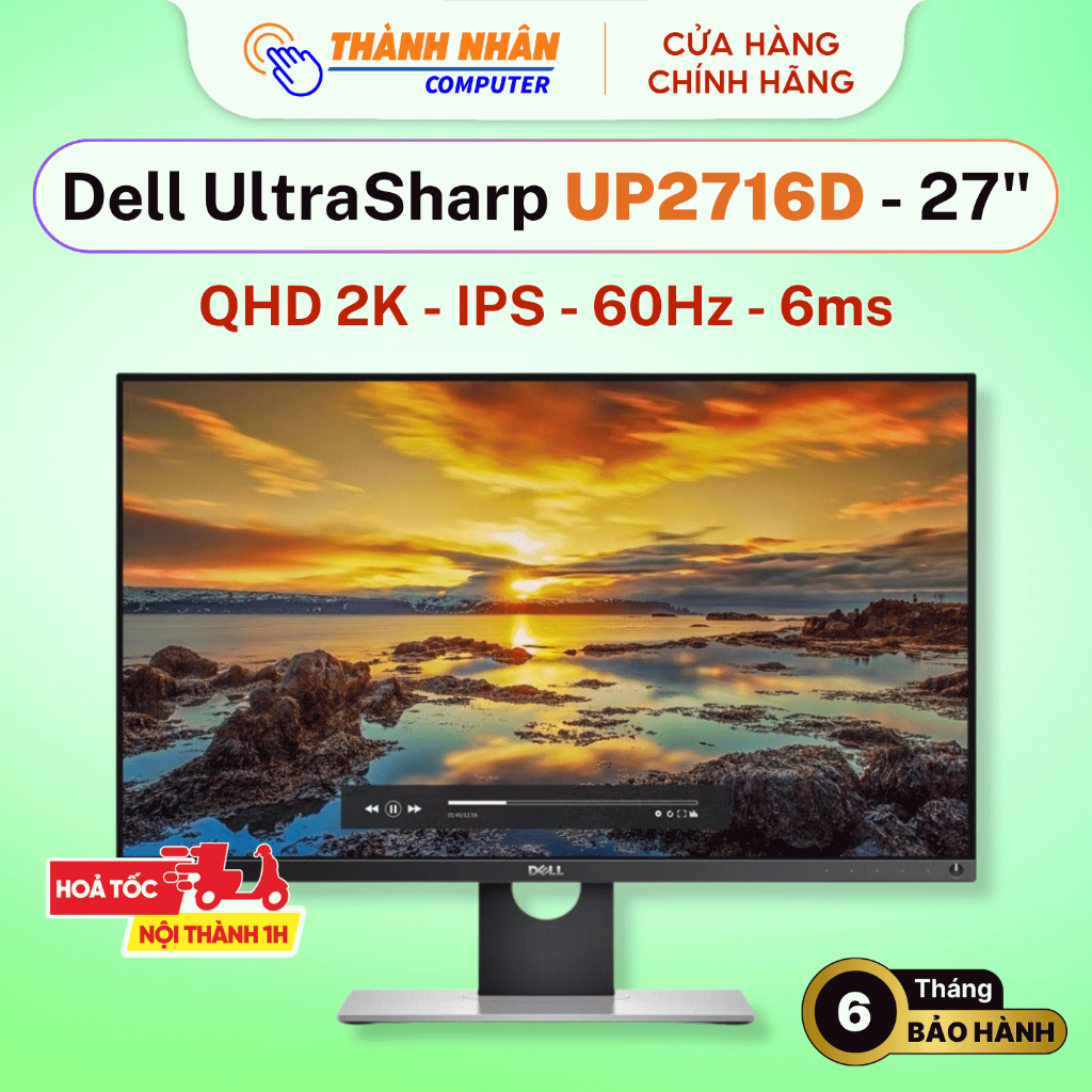 Màn hình Dell UltraSharp UP2716D (27 inch - 2K IPS - 60Hz - 6ms ...