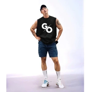 Áo thun Tanktop Cổ tròn GO Localbrand IBENCLOTHINGI Unisex Cotton