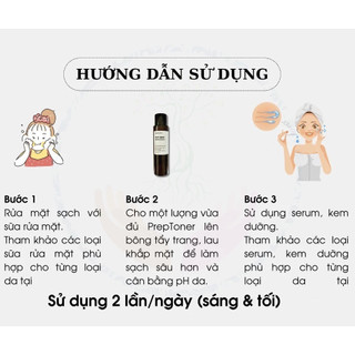 [HÀNG CÔNG TY] Nước cân bằng loại bỏ tế bào chết GoodnDoc Prep Toner (150ml)