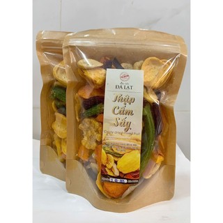 Trái cây, Rau củ sấy thập cẩm thơm ngon giòn 250g