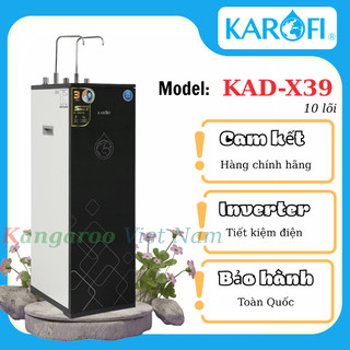 Máy lọc nước RO nóng nguội lạnh Karofi KAD-X39 10 lõi - [ Miễn Phí Lắp Đặt TPHCM, Dĩ An, Đức Hoà ]