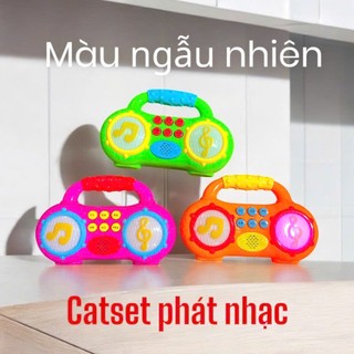 Đồ chơi điện thoại bàn hello kitty phát nhạc chạy pin cho bé(kèm pin)