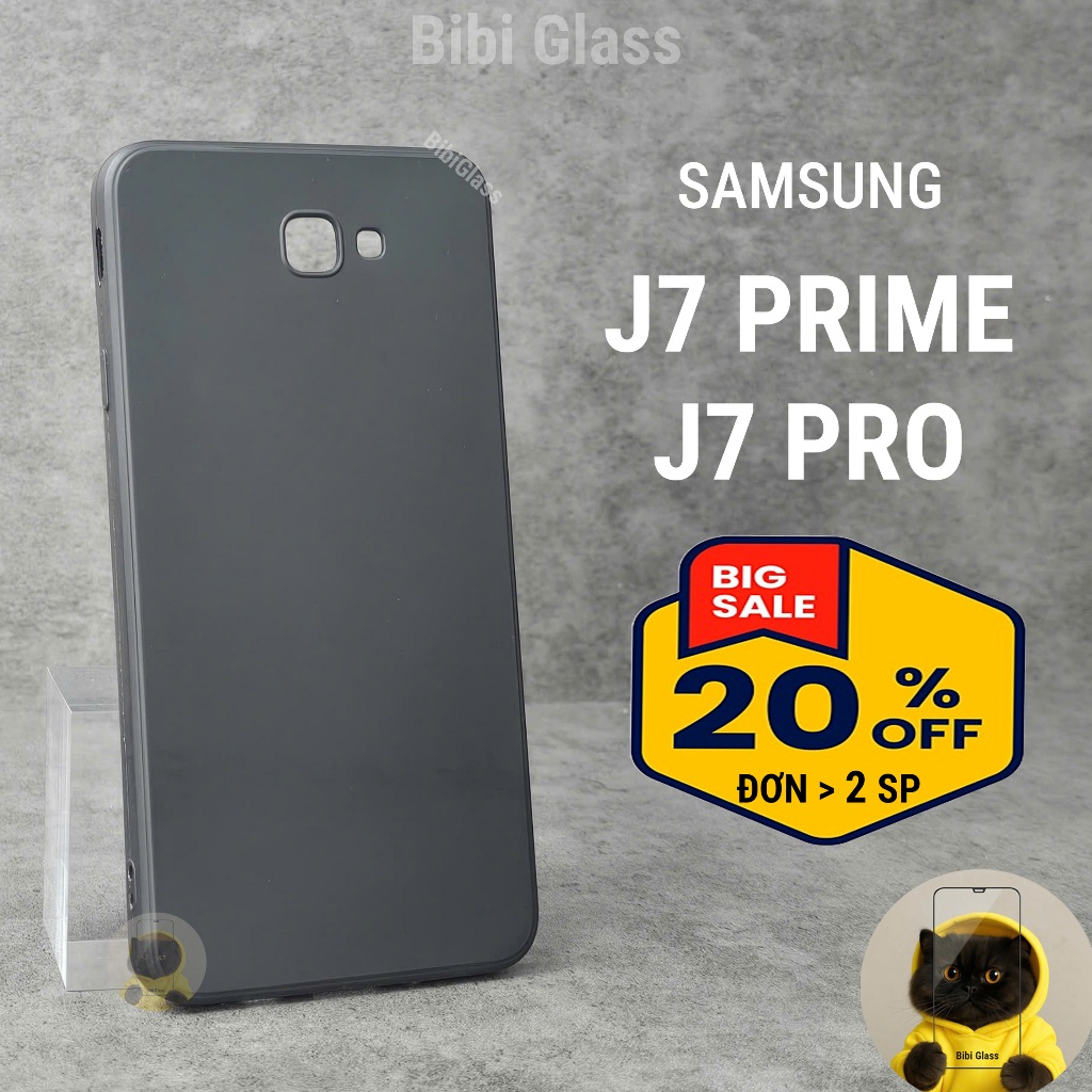 Ốp lưng Samsung J7 prime, pro cạnh vuông bảo vệ cam nhựa dẻo Vỏ bao lưng điện thoại ss bibi