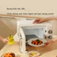 Lò vi sóng Qcooker phong cách vintage retro đa năng dung tích 23L 800W hàng chính hãng bảo hành 12 tháng