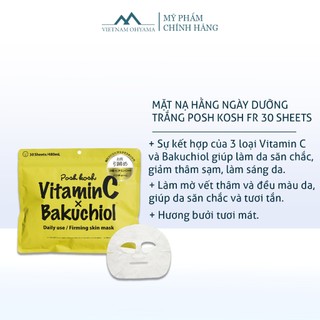 Mặt nạ dùng hằng ngày 30 miếng - POSH KOSH MASK 30Sheets