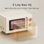 Lò vi sóng Qcooker phong cách vintage retro đa năng dung tích 23L 800W hàng chính hãng bảo hành 12 tháng