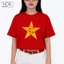 Áo phông unisex đỏ sao vàng thiết kế chữ VIETNAM sáng tạo, form rộng local brand NOK - N064