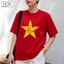 Áo phông unisex đỏ sao vàng thiết kế chữ VIETNAM sáng tạo, form rộng local brand NOK - N064