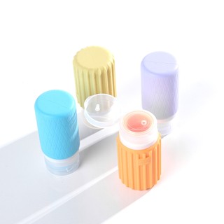 Bộ 4 chai lọ chiết mỹ phẩm MIA The Travel Star C00-416 Silicone Travel Bottle Set 60ml Nắp vặn chống rỉ Du lịch tiện lợi