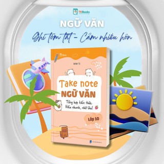 Sách - Combo Take Note Toán - Ngữ Văn - Tiếng Anh Lớp 10 - Tổng hợp kiến thức hiểu nhanh nhớ lâu - TKBooks