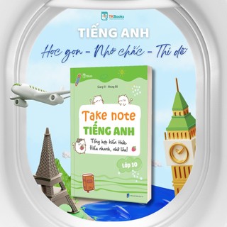Sách - Combo Take Note Toán - Ngữ Văn - Tiếng Anh Lớp 10 - Tổng hợp kiến thức hiểu nhanh nhớ lâu - TKBooks