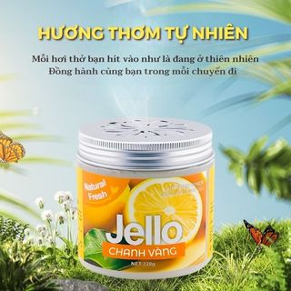 Sáp Thơm Ô Tô Jello Khử Mùi Hiệu Quả - Hương Thơm Thanh Lọc Tự Nhiên, Lưu Hương Lâu