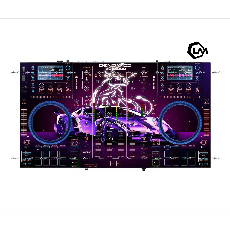 Tấm Dán Skin DJ MCX8000, Skin In Theo Yêu Cầu IB Shop Để Gửi Mẫu