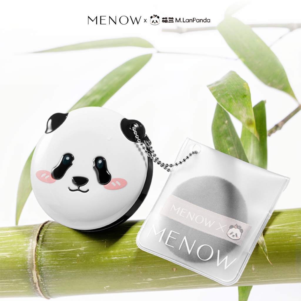 [Mini] Phấn phủ MENOW MENGLAN PANDA bản MINI 3.5GR có dây đeo