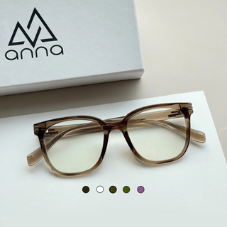 Gọng kính thời trang ANNA dáng vuông mắt to thời trang cá tính chất liệu nhựa dẻo OL 27013
