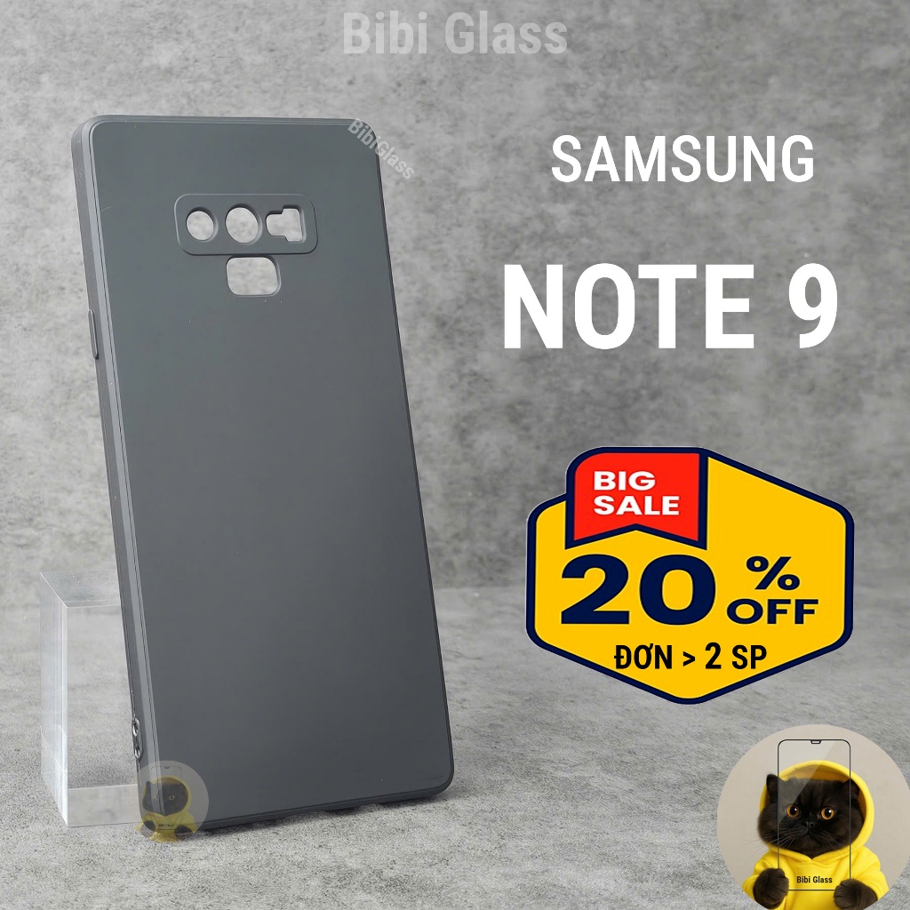 Ốp lưng Samsung note 9 cạnh vuông bảo vệ cam nhựa dẻo I Vỏ bao lưng điện thoại ss