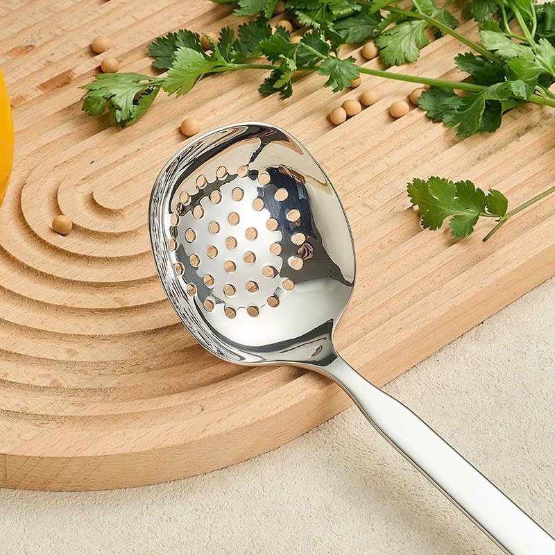 Muôi Canh - Muôi Thủng CHOCKMEN INOX 18/10 Tay Cầm Có Móc Treo Muôi  Canh To Muôi Vớt Lẩu 2025