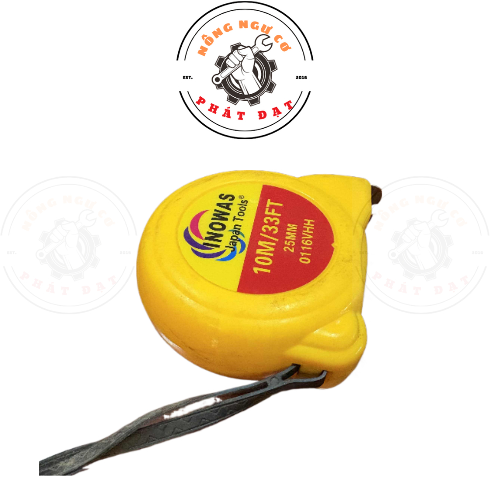 Thước kéo INOWAS_ALEX 7mét_10 mét hàng cao cấp, thép đàn hồi tốt, phủ lớp chống gỉ, chống mài mòn