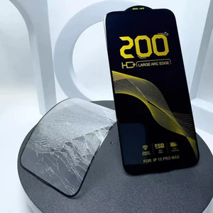 Kính Cường Lực 200D Full Màn HD+ Cong Viền | Dành Cho iPhone X đến 16 Pro Max