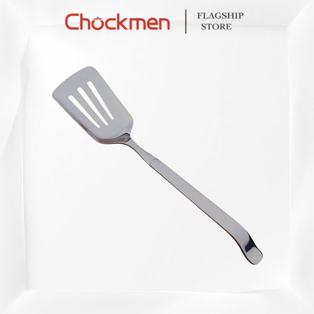 Xẻng Xào bé KINSGEM by Chockmen Inox 304 Xẻng Chiên Xào Lật Rán Inox Nguyên Khối  Dụng Cụ Nhà Bếp