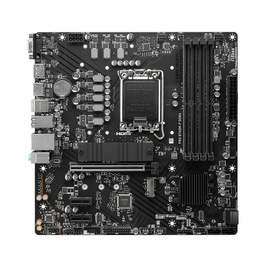 Bo Mạch Chính/Mainboard Msi Pro B760M P DDR4 - Bảo Hành 36 Tháng HACOM PC | BigBuy360 - bigbuy360.vn