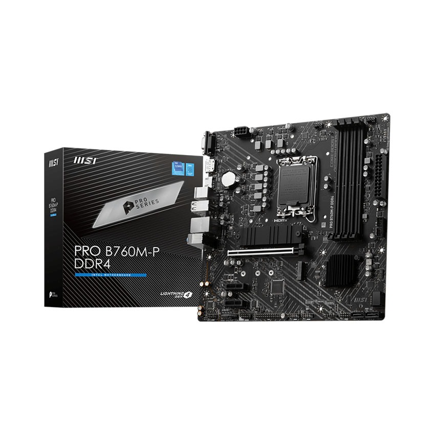 Bo Mạch Chính/Mainboard Msi Pro B760M P DDR4 - Bảo Hành 36 Tháng HACOM PC | BigBuy360 - bigbuy360.vn
