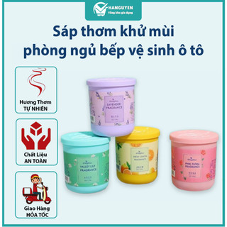 Sáp thơm khử mùi phòng ngủ bếp vệ sinh ô tô 4 mùi hương tự nhiên 190g