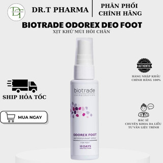 [HÀNG CÔNG TY] Xịt khử mùi mồ hôi chân Biotrade Odorex Deo Foot Antiperspirant Spray (40ml)