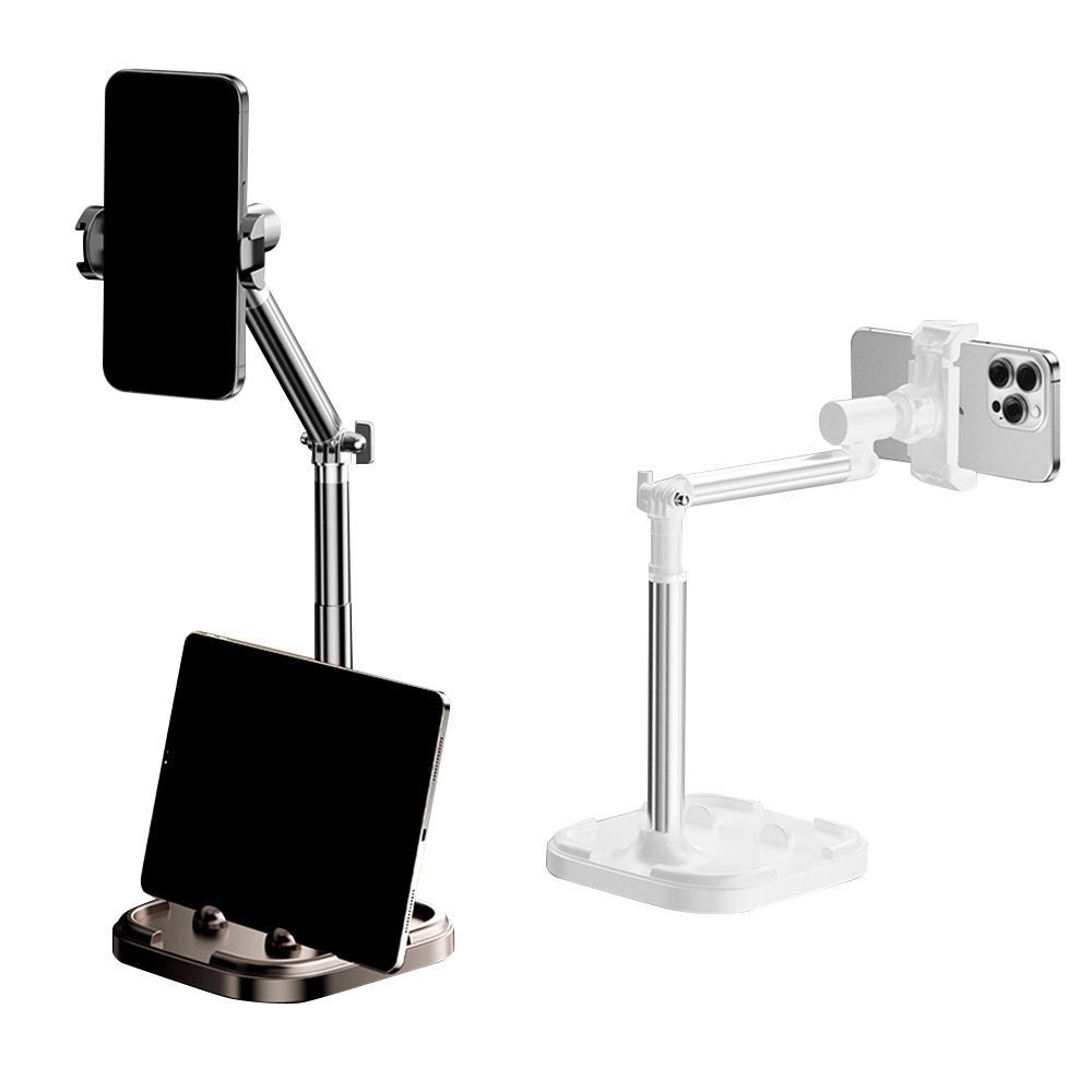 Giá đỡ điện thoại +máy tính bảng live tream xoay 360 độ đa năng tùy chỉnh độ cao góc quay video ORIO