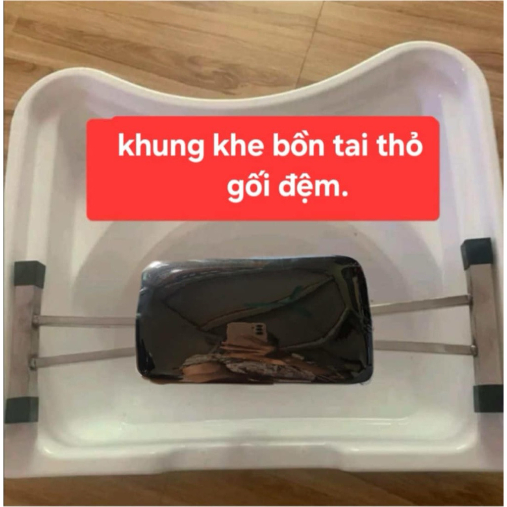 khung khe tai thỏ 55-60-61cm (gối đệm )
