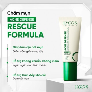 Kem Chấm Mụn 4H Acne Defense Rescue Formula Lycos 10g – Giảm Sưng, Kháng Khuẩn, Gom Cồi Hiệu Quả