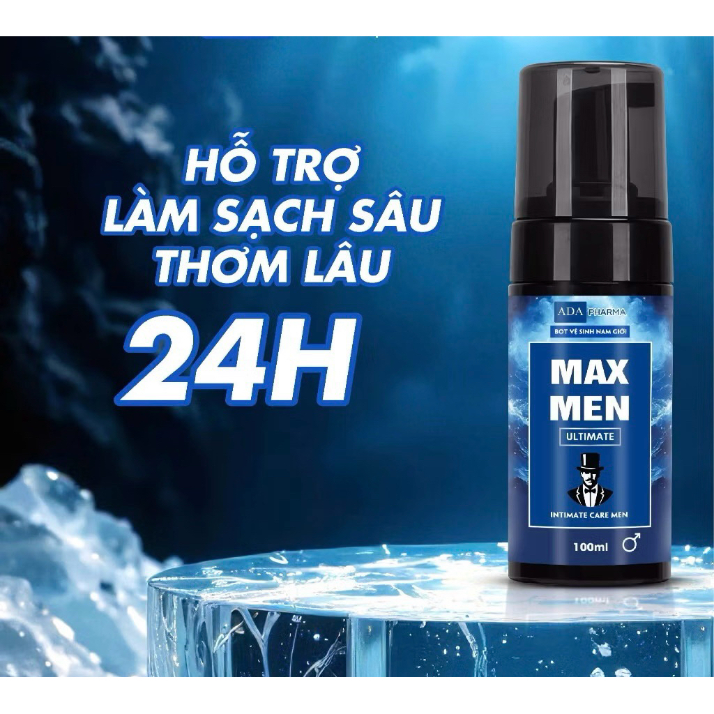 ✅[Chính Hãng] bọt vệ sinh nam max men sạch sẽ thơm tho (hàng date mới)