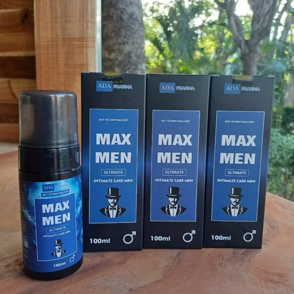 ✅[Chính Hãng] bọt vệ sinh nam max men sạch sẽ thơm tho (hàng date mới)