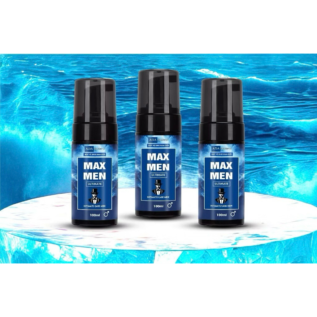 ✅[Chính Hãng] bọt vệ sinh nam max men sạch sẽ thơm tho (hàng date mới)