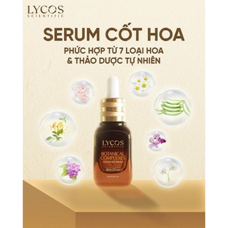 Serum Cốt Hoa Lycos Dưỡng Sáng Da 30 ml : dưỡng ẩm, sáng da, ngừa lão hóa, dịu da kích ứng