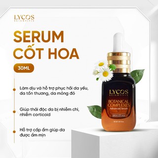 Serum Cốt Hoa Lycos Dưỡng Sáng Da 30 ml : dưỡng ẩm, sáng da, ngừa lão hóa, dịu da kích ứng