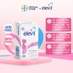 Bộ 3 Thực phẩm bảo vệ sức khỏe Elevit bổ sung Acid Folic, Sắt, Canxi, Các Vitamin và Các khoáng chất (30 Viên/Hộp) — ảnh 2
