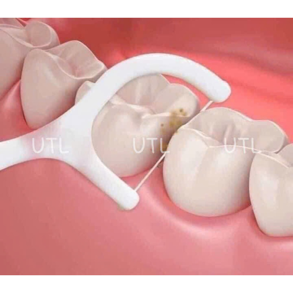 Hộp 50 chiếc tăm chỉ nha khoa