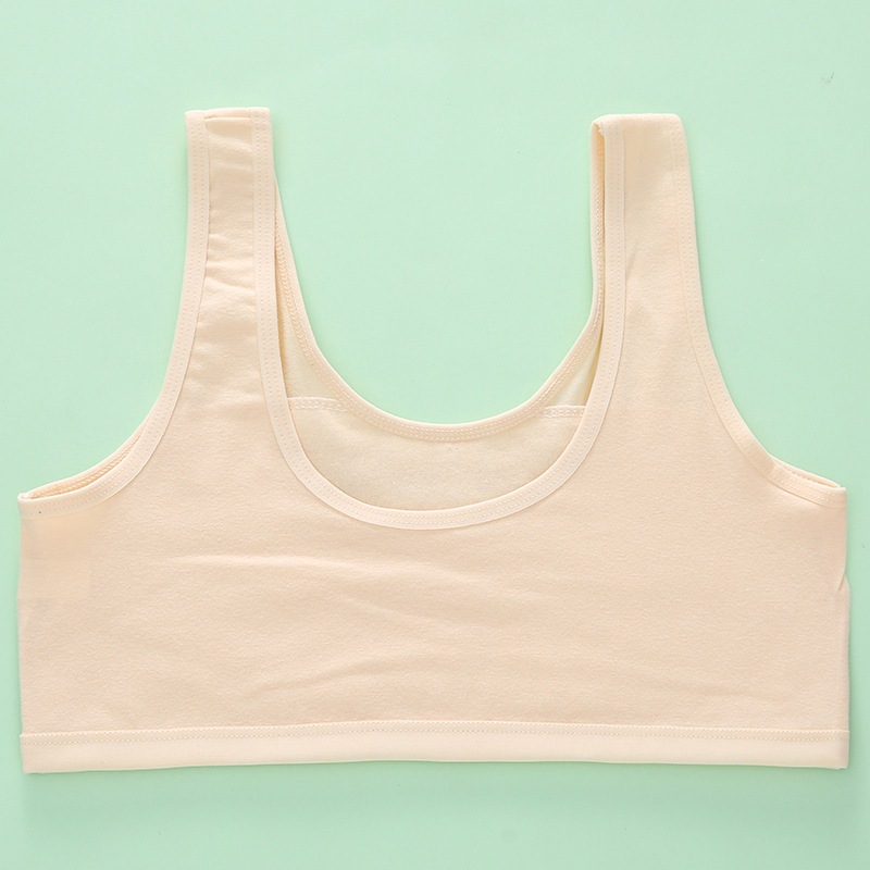 SET 3 Áo lót học sinh tuổi dậy thì cotton thoáng khí co giãn vừa phải kiểu dáng basic LANIXA B508