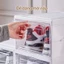 Chống Bụi Hộp Đựng Giày Nhựa Cứng Cao Cấp, Hộp Nhựa Đựng Giày Dép Trong Suốt Kín Đáo