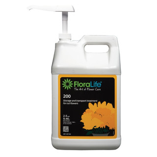 Combo 2 Chai Dung Dịch Dưỡng Hoa FloraLife Clear 200 (400ml x 2)  Giữ Hoa Tươi Lâu Không Hôi Nước