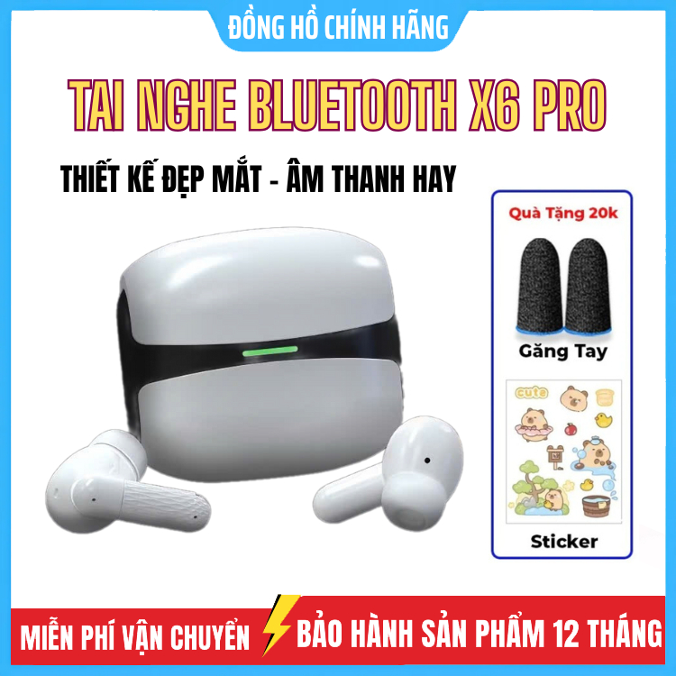 Tai Nghe Bluetooth 5.3 HiFi Không Dây Mini X6 / F9 / M10 / M100 PRO ...