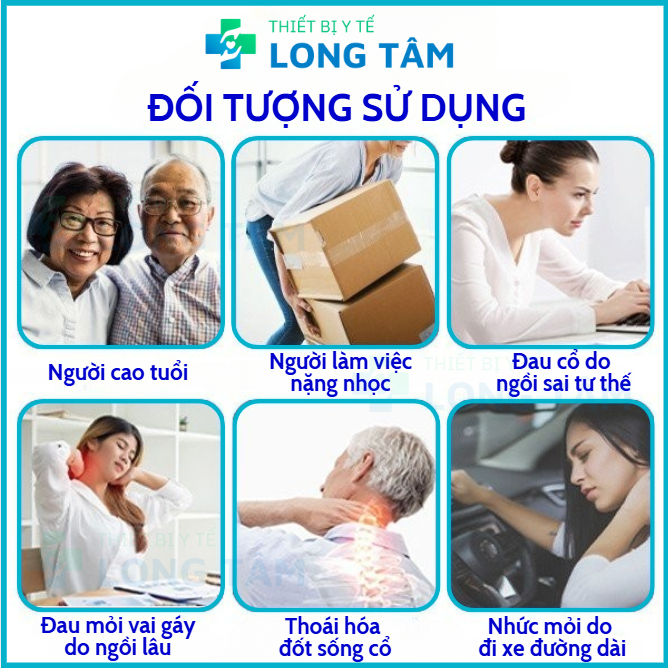 Đai Hơi Kéo Giãn Cột Sống Cổ LE C02 [ BẢO HÀNH 24 THÁNG ] Đai Kéo Cổ, Hỗ Trợ Chấn Thương Cổ, Thoái Hóa Đốt Sống Cổ
