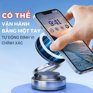 Giá Đỡ Điện Thoại Ô Tô Hút Từ Tính T28 – Xoay 360 Độ, Gắn Chắc Mọi Bề Mặt, Hút Mạnh